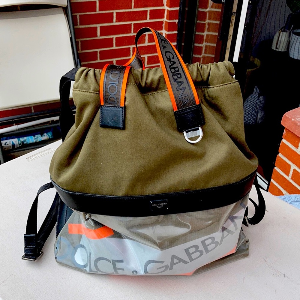 Dolce and Gabbana backpack unisex